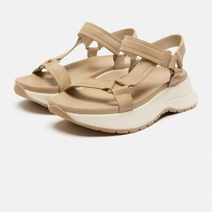 Zara open toe sandals